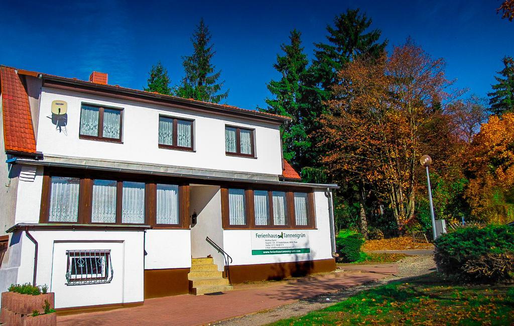 Ferienhaus Tannengrün Apartamento Friedrichsbrunn Exterior foto